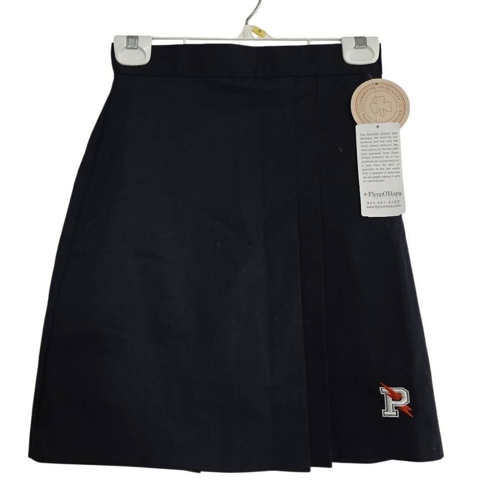 Flynn O'Hara Junior’s Size 5 Navy Powers Catholic  Pleated Skort w Undershorts